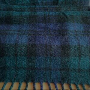 James Pringle Weavers Black Watch Acrylic Scarf, Made in Scotland